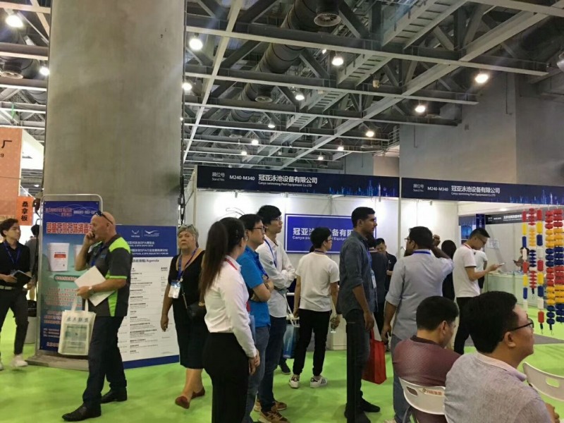 名企聚首廣州，2018亞洲泳池SPA博覽會昨日開幕