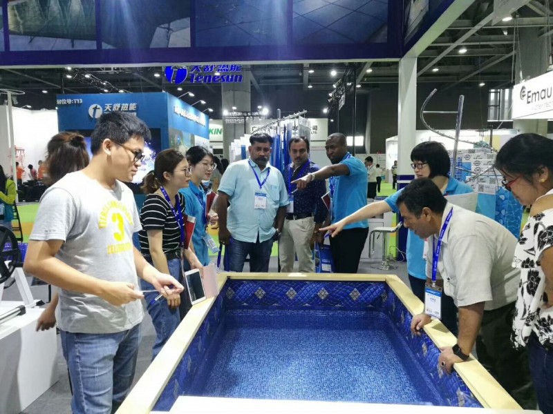名企聚首廣州，2018亞洲泳池SPA博覽會昨日開幕