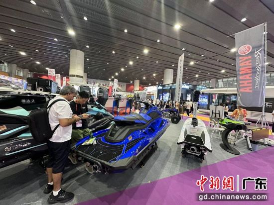 2024亞洲游艇展在廣交會展館開幕。程景偉 攝